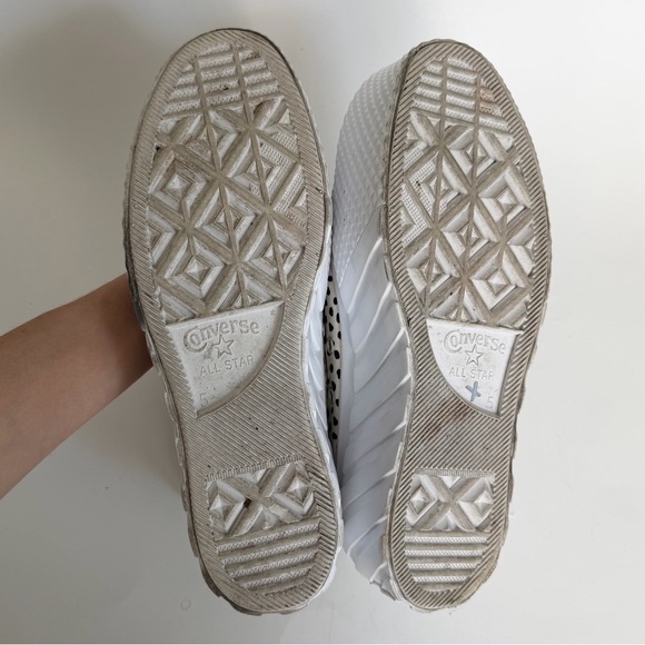 Converse Chuck Taylor All Star Lift 2x Platform High Top Size 7 - Missing Laces - Picture 9 of 9